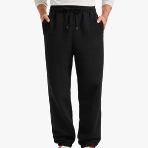CRZ YOGA Men's Classic Black Joggers